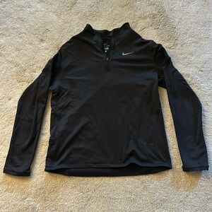 Nike dry fit quarter zip L Black